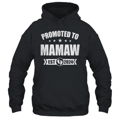 Promoted To Mamaw Est 2024 Mothers Day First Time New Shirt & Tank Top | teecentury