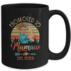 Promoted To Mamaw Est 2024 Retro First Time Mamaw Mug | teecentury