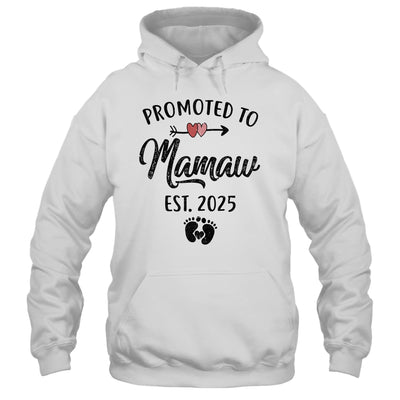 Promoted To Mamaw Est 2025 First Time Mothers Day Shirt & Tank Top | teecentury