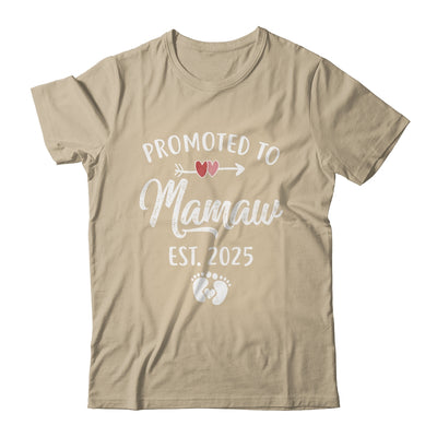 Promoted To Mamaw Est 2025 Funny First Time Mothers Day Shirt & Tank Top | teecentury