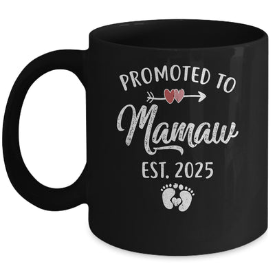 Promoted To Mamaw Est 2025 Funny First Time Mothers Day Mug | teecentury