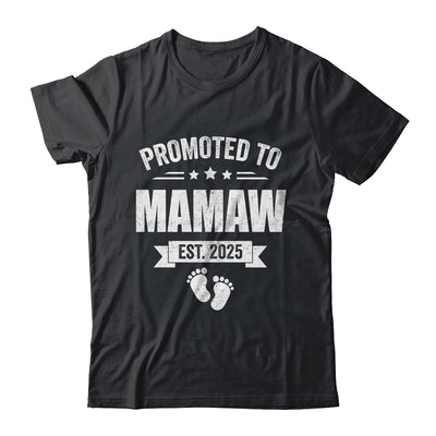 Promoted To Mamaw Est 2025 Mothers Day First Time New Shirt & Tank Top | teecentury