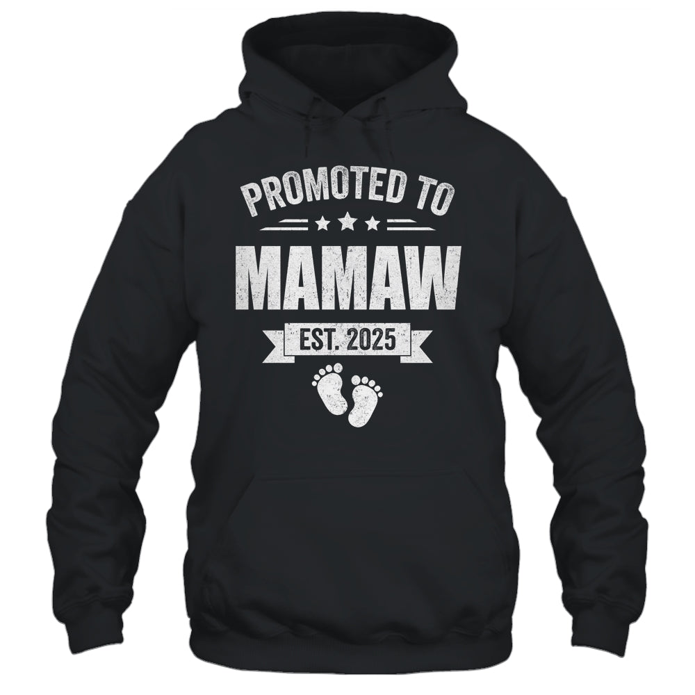 Promoted To Mamaw Est 2025 Mothers Day First Time New Shirt & Tank Top | teecentury