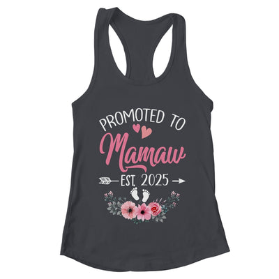 Promoted To Mamaw Est 2025 Mothers Day First Time Shirt & Tank Top | teecentury