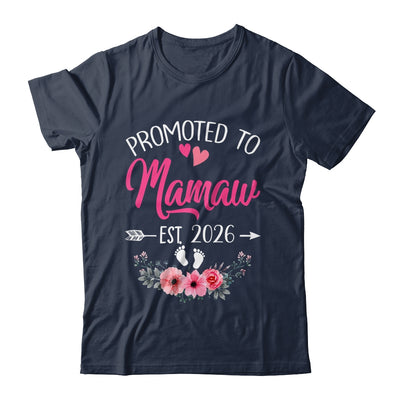 Promoted To Mamaw Est 2026 Mothers Day First Time Shirt & Tank Top | teecentury