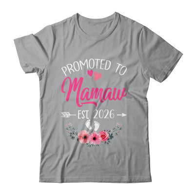 Promoted To Mamaw Est 2026 Mothers Day First Time Shirt & Tank Top | teecentury