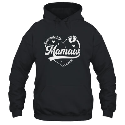 Promoted To Mamaw Est 2026 Soon To Be New Grandmom Heart Shirt & Tank Top | teecentury