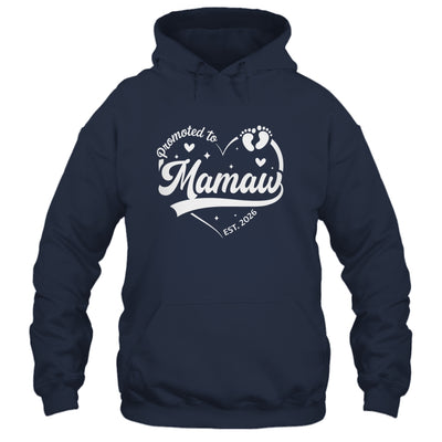Promoted To Mamaw Est 2026 Soon To Be New Grandmom Heart Shirt & Tank Top | teecentury