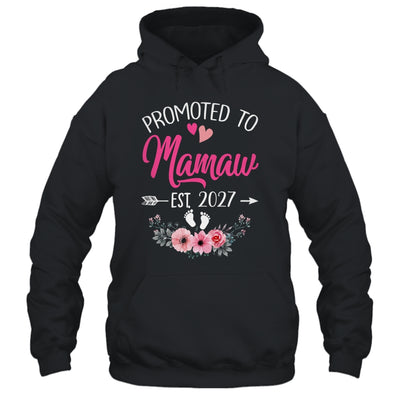 Promoted To Mamaw Est 2027 Mothers Day First Time Shirt & Tank Top | teecentury