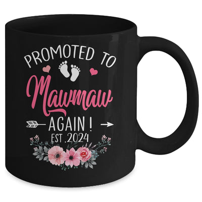 Promoted To Mawmaw Again Est 2024 Mothers Day Mug | teecentury