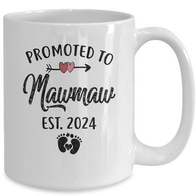 Promoted To Mawmaw Est 2024 First Time Mothers Day Mug | teecentury