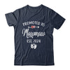 Promoted To Mawmaw Est 2024 Funny First Time Mothers Day Shirt & Tank Top | teecentury