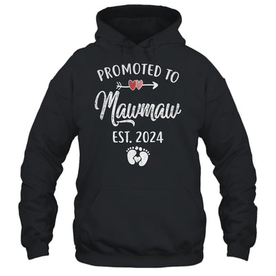Promoted To Mawmaw Est 2024 Funny First Time Mothers Day Shirt & Tank Top | teecentury