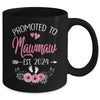 Promoted To Mawmaw Est 2024 Mothers Day First Time Mug | teecentury