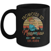 Promoted To Mawmaw Est 2024 Retro First Time Mawmaw Mug | teecentury