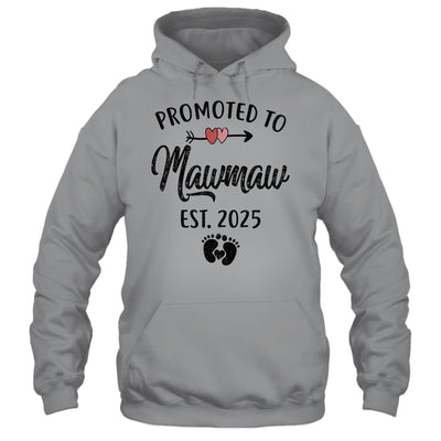 Promoted To Mawmaw Est 2025 First Time Mothers Day Shirt & Tank Top | teecentury