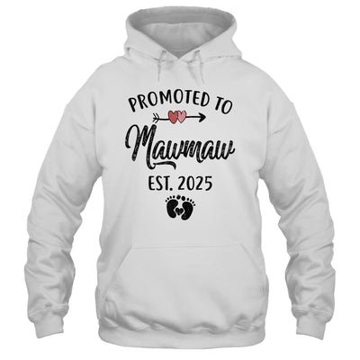 Promoted To Mawmaw Est 2025 First Time Mothers Day Shirt & Tank Top | teecentury