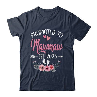 Promoted To Mawmaw Est 2025 Mothers Day First Time Shirt & Tank Top | teecentury