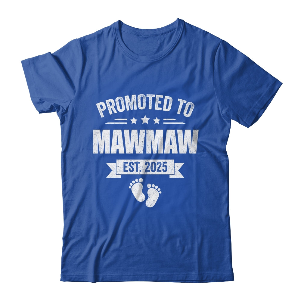 Promoted To Mawmaw Est 2025 Mothers Day First Time New Shirt & Tank Top | teecentury