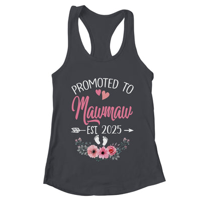 Promoted To Mawmaw Est 2025 Mothers Day First Time Shirt & Tank Top | teecentury