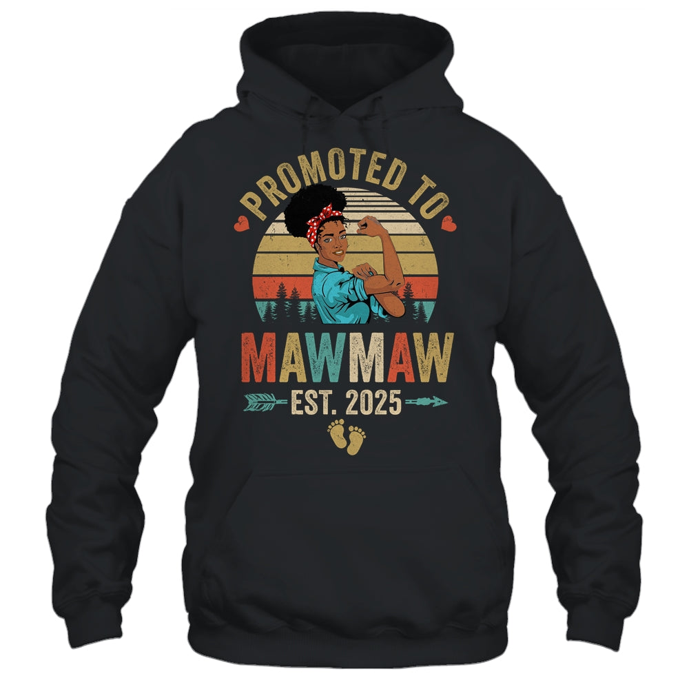 Promoted To Mawmaw Est 2025 Vintage First Time Mawmaw Shirt & Tank Top | teecentury