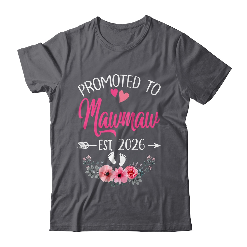Promoted To Mawmaw Est 2026 Mothers Day First Time Shirt & Tank Top | teecentury