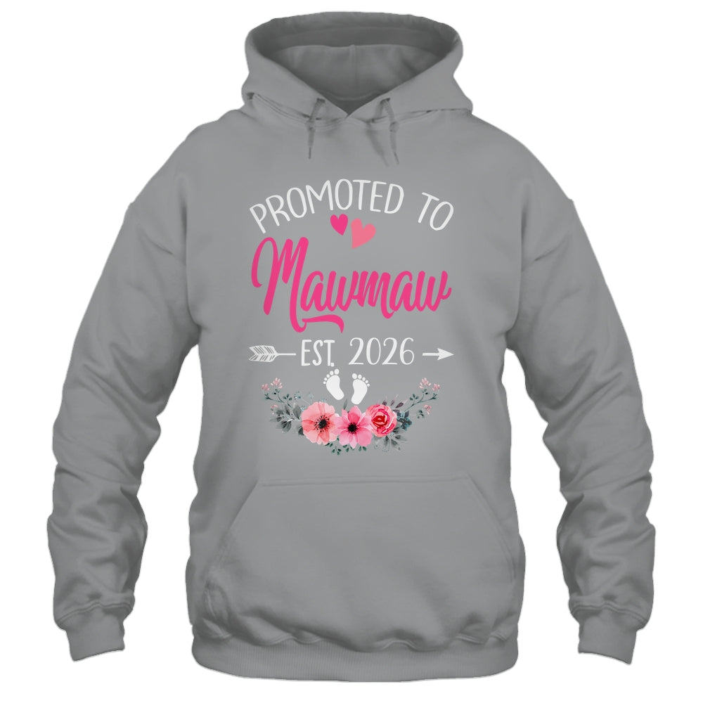 Promoted To Mawmaw Est 2026 Mothers Day First Time Shirt & Tank Top | teecentury