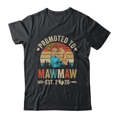 Promoted To Mawmaw Est 2026 Retro First Time Mawmaw Shirt & Tank Top | teecentury