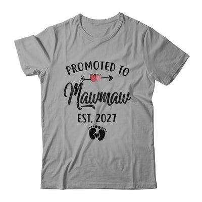 Promoted To Mawmaw Est 2027 First Time Mothers Day Shirt & Hoodie | teecentury