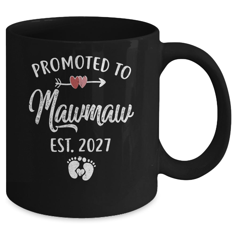 Promoted To Mawmaw Est 2027 Funny First Time Mothers Day Mug | teecentury