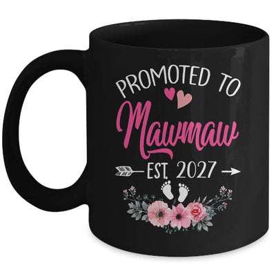 Promoted To Mawmaw Est 2027 Mothers Day First Time Mug | teecentury