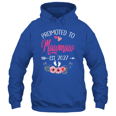 Promoted To Mawmaw Est 2027 Mothers Day First Time Shirt & Tank Top | teecentury