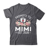Promoted To Mimi 2026 First Time Floral New Mimi Shirt & Hoodie | teecentury