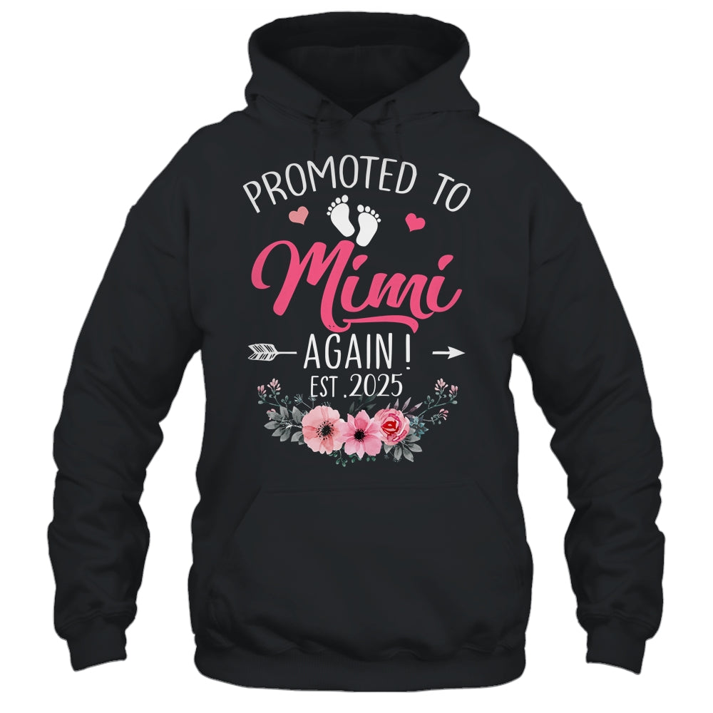 Promoted To Mimi Again Est 2025 Mothers Day Shirt & Tank Top | teecentury