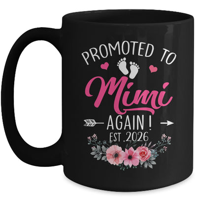 Promoted To Mimi Again Est 2026 Mothers Day Mug | teecentury