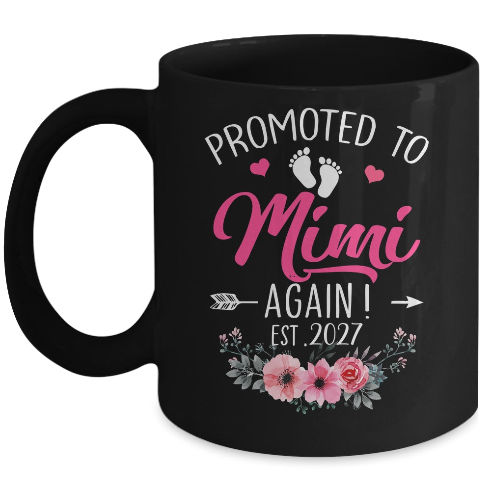Promoted To Mimi Again Est 2027 Mothers Day Mug | teecentury