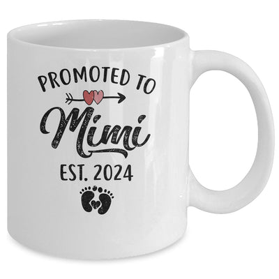 Promoted To Mimi Est 2024 First Time Mothers Day Mug | teecentury