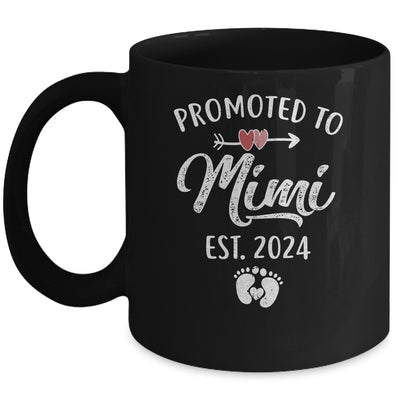 Promoted To Mimi Est 2024 Funny First Time Mothers Day Mug | teecentury