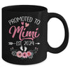 Promoted To Mimi Est 2024 Mothers Day First Time Mug | teecentury