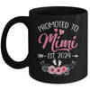 Promoted To Mimi Est 2024 Mothers Day First Time Mug | teecentury