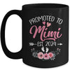 Promoted To Mimi Est 2024 Mothers Day First Time Mug | teecentury