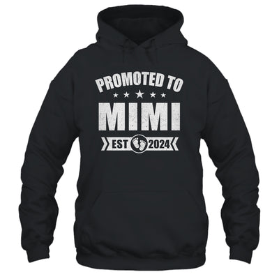 Promoted To Mimi Est 2024 Mothers Day First Time New Mimi Shirt & Tank Top | teecentury
