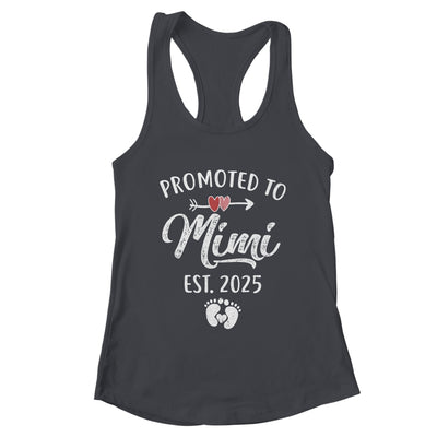 Promoted To Mimi Est 2025 Funny First Time Mothers Day Shirt & Tank Top | teecentury