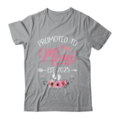 Promoted To Mimi Est 2025 Mothers Day First Time Shirt & Tank Top | teecentury