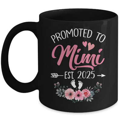 Promoted To Mimi Est 2025 Mothers Day First Time Mug | teecentury
