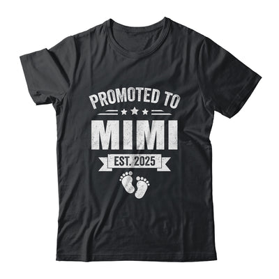 Promoted To Mimi Est 2025 Mothers Day First Time New Mimi Shirt & Tank Top | teecentury