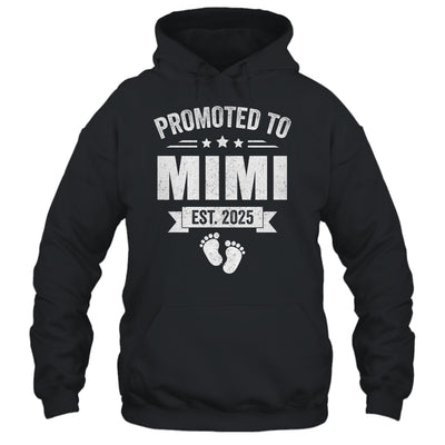 Promoted To Mimi Est 2025 Mothers Day First Time New Mimi Shirt & Tank Top | teecentury