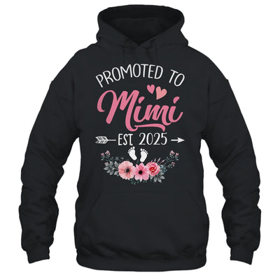 Promoted To Mimi Est 2025 Mothers Day First Time Shirt & Tank Top | teecentury