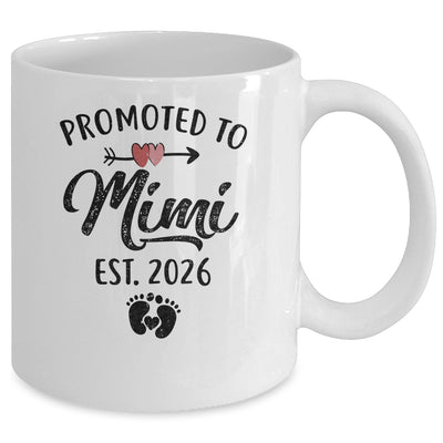 Promoted To Mimi Est 2026 First Time Mothers Day Mug | teecentury