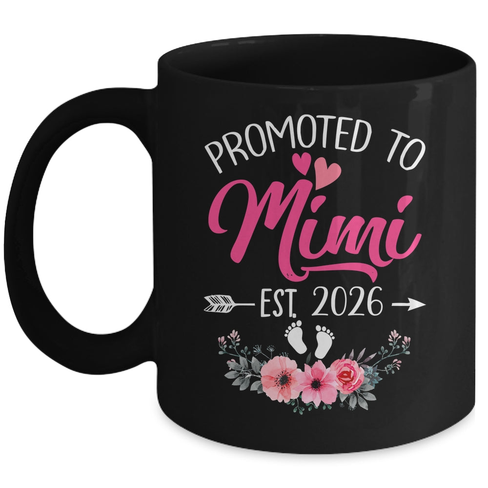 Promoted To Mimi Est 2026 Mothers Day First Time Mug | teecentury